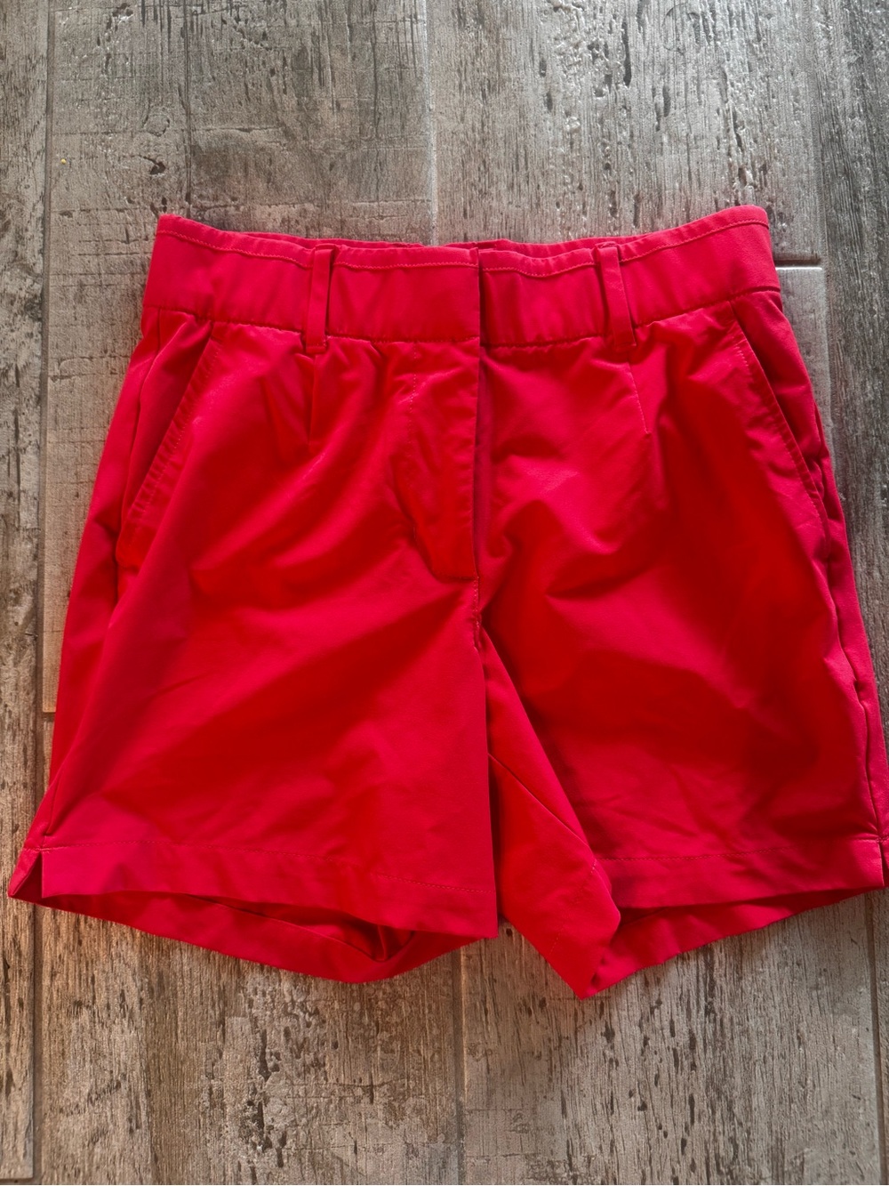 Women’s Red Nike Golf Shorts
